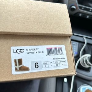 UGG K HADLEY CHESTNUT